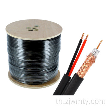 สายโคแอกเชียล RF กลางแจ้ง CATV CCTV Trunk Cable